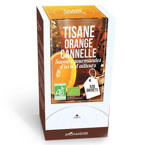 Tisane orange et cannelle biologique - 20 sachets