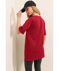 T-shirt Oversize taille 40 - Rouge