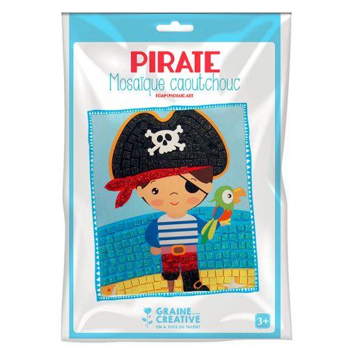 Soft rubber mosaic box - Pirate
