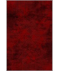 Tapis de salon FISUN 200 x 300 cm - Rouge