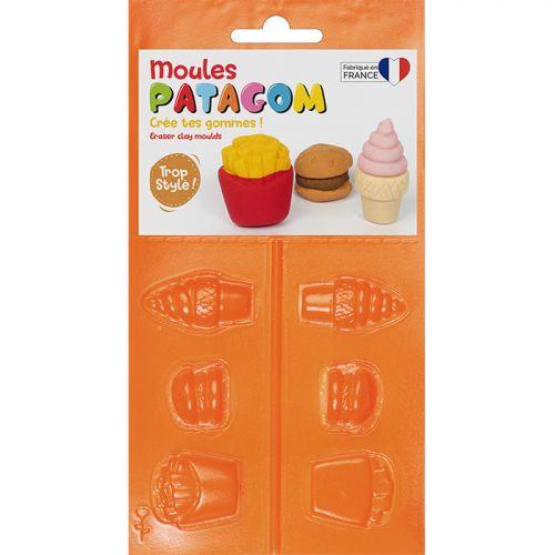 Moules pour gomme à modeler Patagom - Junk food