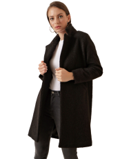 Manteau large taille 38 - Noir