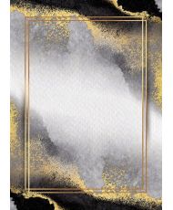 Tapis d'intérieur GOLD 200 x 290 cm - Blanc