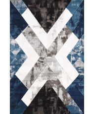 Tapis d'intérieur X 80 x 150 cm - Bleu