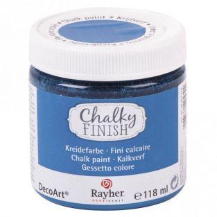 Chalky Finish paint pot 118 ml - Azure blue
