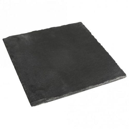 Square slate plate 20 x 20 cm