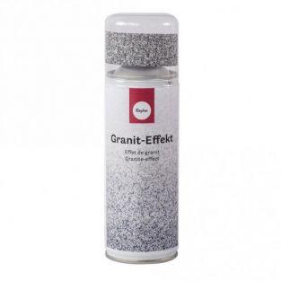 Peinture spray effet granit 200 ml - Gris