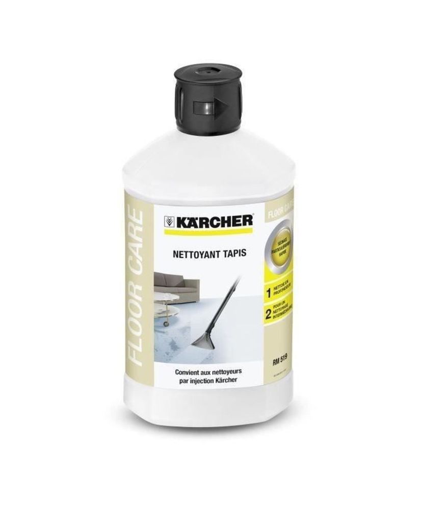 Solución de limpieza de alfombras - KÄRCHER - RM 519 - 1L Solución de limpieza de alfombras - KÄRCHER - RM 519 - 1L