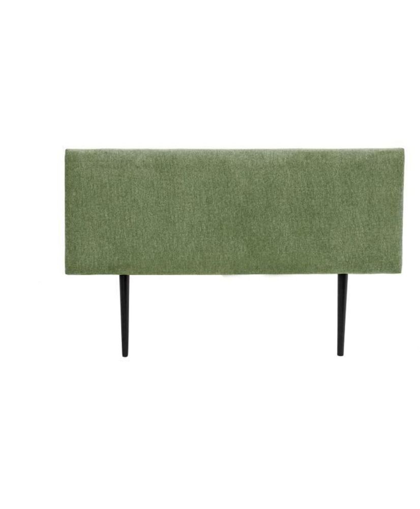 Cabecero MORPHEE - Tela verde oliva - 162 x 100 x 7 cm Cabecero MORPHEE - Tela verde oliva - 162 x 100 x 7 cm