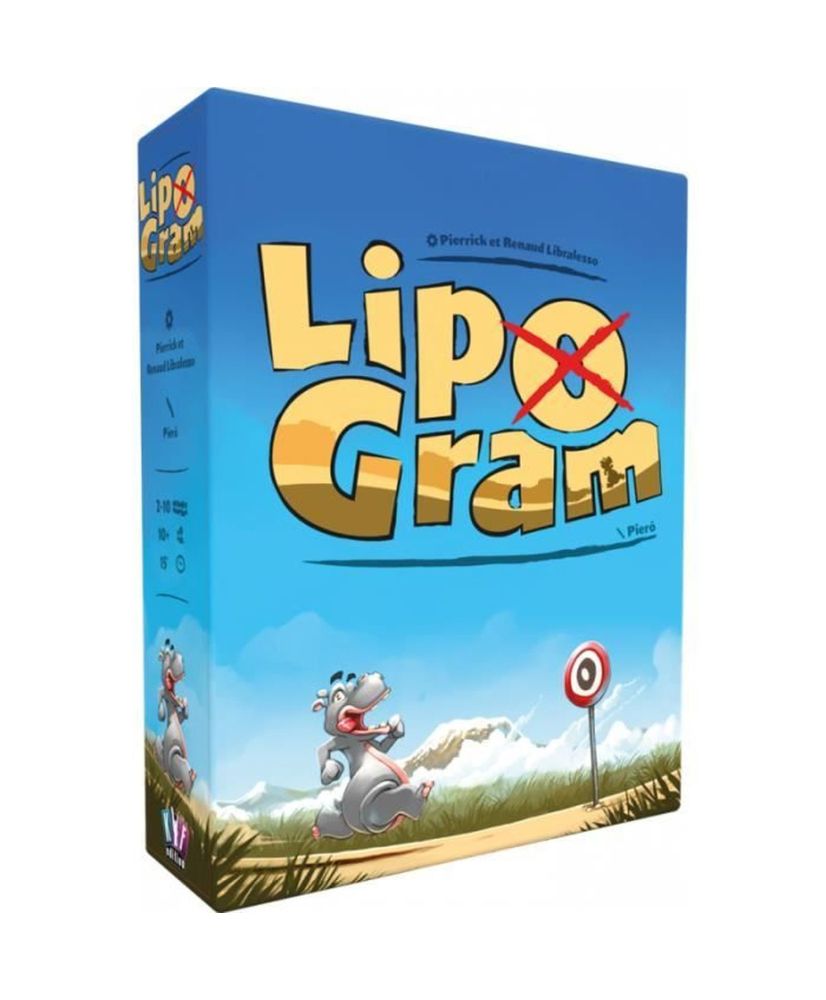 Juego de mesa Lipograma - Asmodee - Adivina tu palabra - Aplicación gratuita para más niveles de juego Juego de mesa Lipograma - Asmodee - Adivina tu palabra - Aplicación gratuita para más niveles de juego