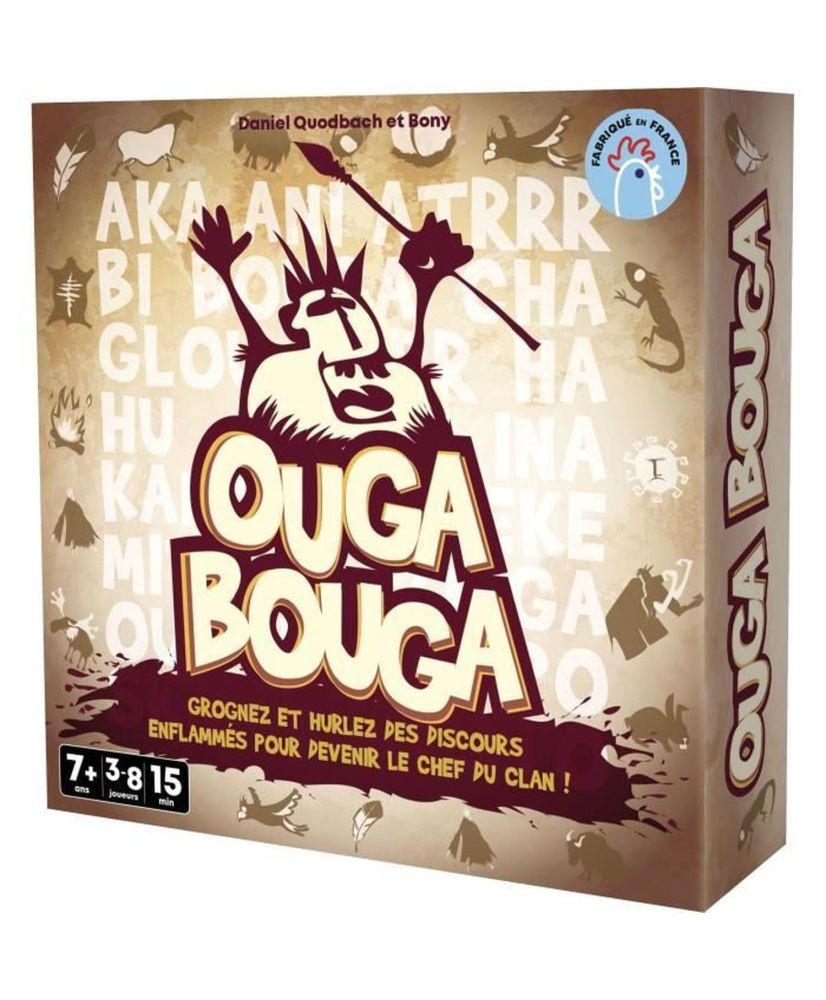 Ouga Bouga - Asmodee - Become the leader of the clan Ouga Bouga - Asmodee - Become the leader of the clan