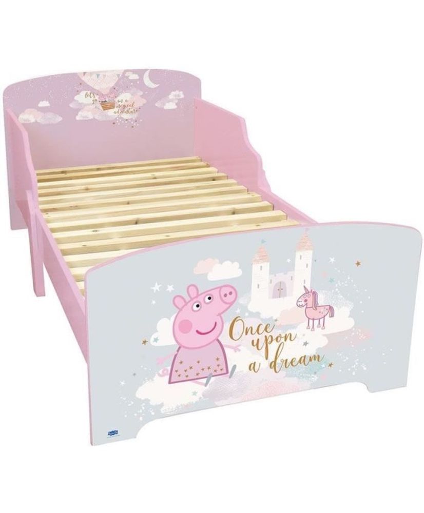 Cama Peppa Pig 140 x 70 cm - Rosa - Niña - Infantil Cama Peppa Pig 140 x 70 cm - Rosa - Niña - Infantil