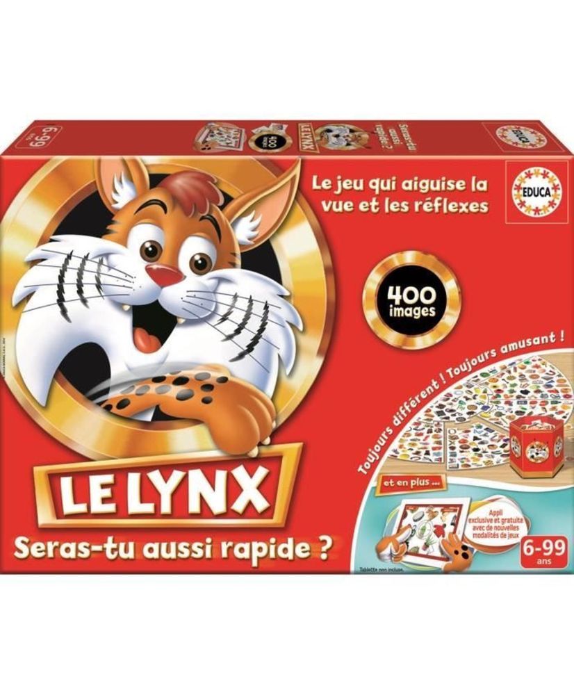 EDUCA Le Lynx 400 Images avec Application EDUCA Le Lynx 400 Images avec Application