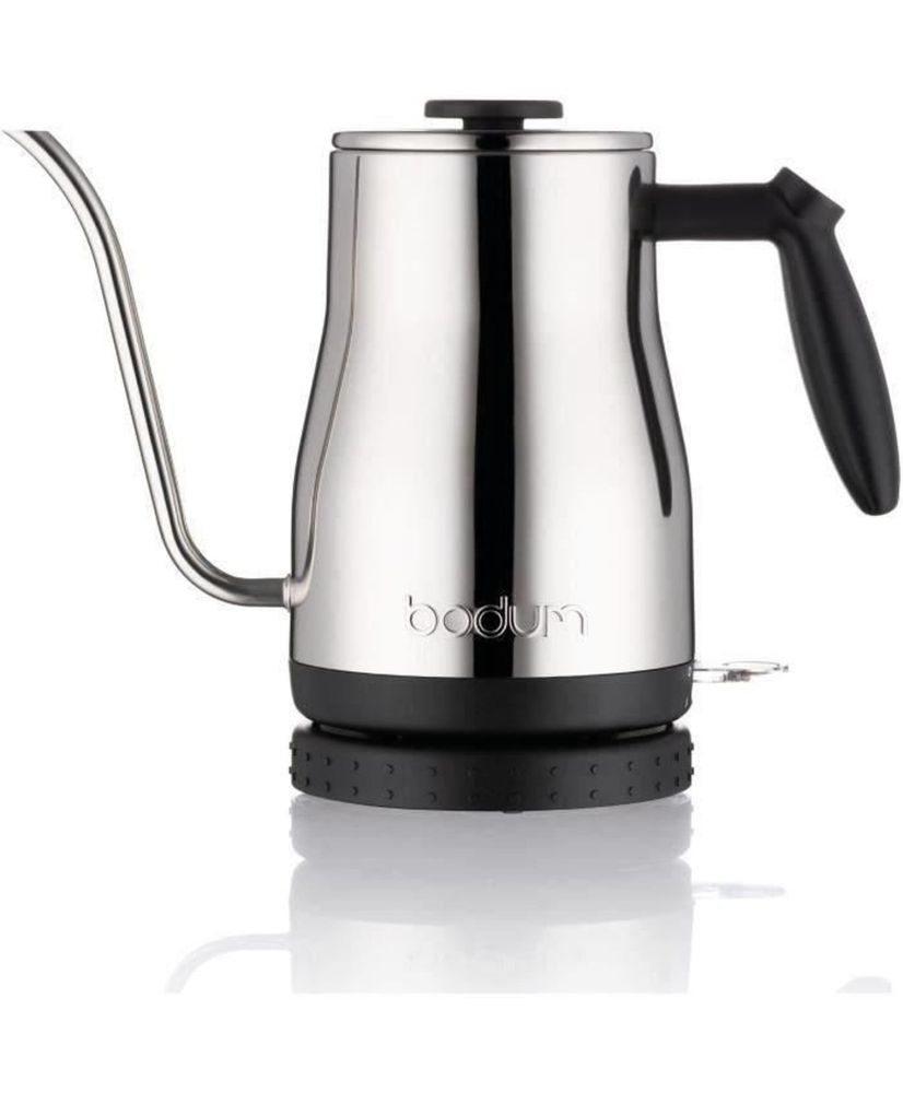 Bouilloire électrique à long bec, 1.200 W, 1.0 l, inox Bouilloire électrique à long bec, 1.200 W, 1.0 l, inox