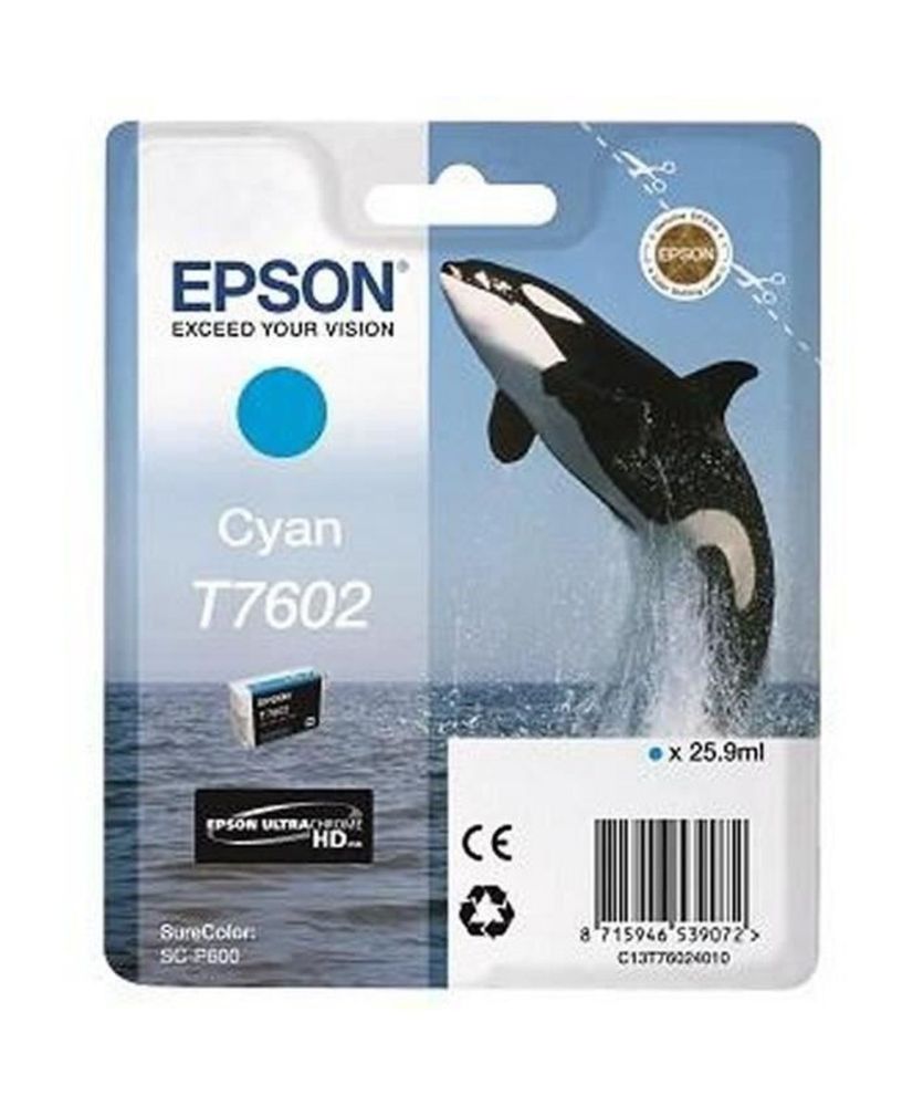 Epson T7602 Cyan ink cartridge - Orca Epson T7602 Cyan ink cartridge - Orca