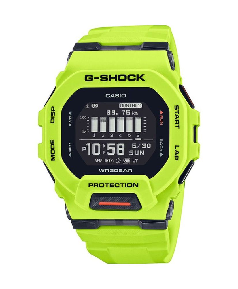 Montre - CASIO - G-Shock Sport - GBD-200-9ER - Jaune fluo Montre - CASIO - G-Shock Sport - GBD-200-9ER - Jaune fluo
