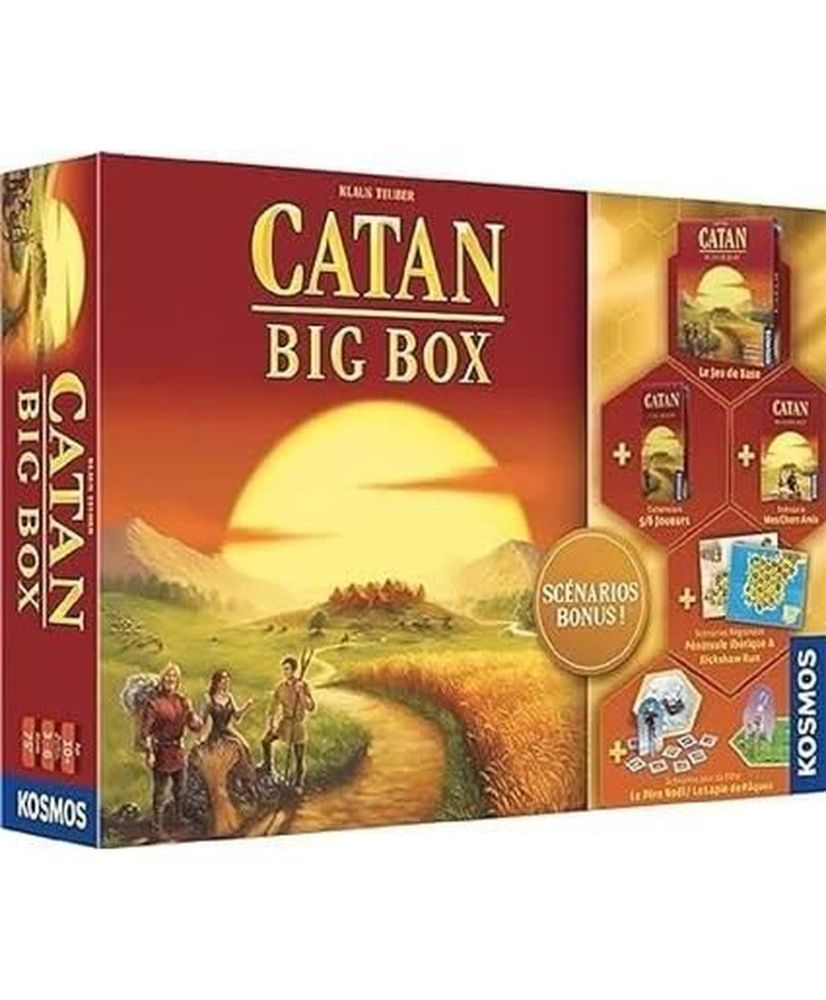 Kosmos Catan: Caja grande Unbox Now Juego de mesa Kosmos Catan: Caja grande Unbox Now Juego de mesa