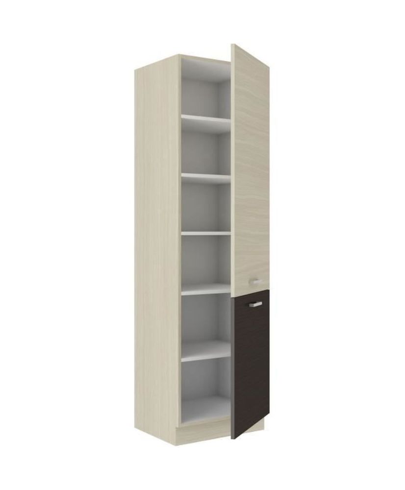 Columna de cocina - 2 Puertas - Melamina - roble - 60 x 57 x 210 cm Columna de cocina - 2 Puertas - Melamina - roble - 60 x 57 x 210 cm