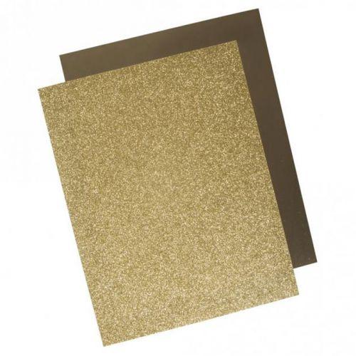 Metallic iron-on transfer foil 21.5 x 28 cm - Gold