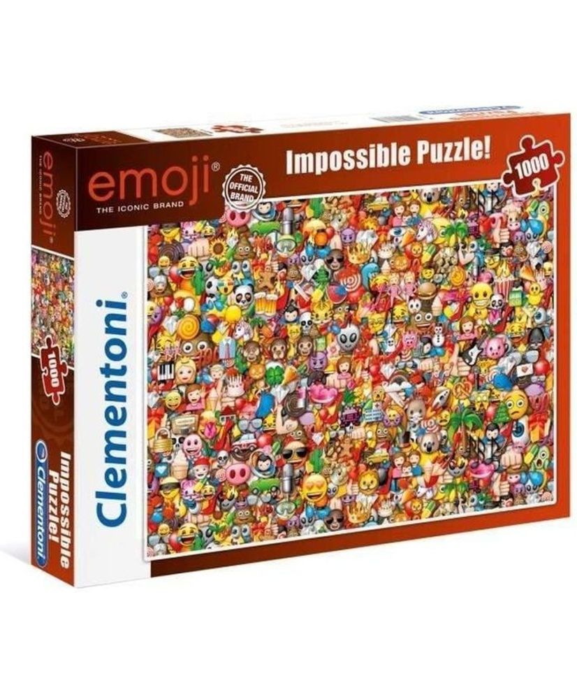 Puzzle Emoji 1000 piezas - Clementoni - Puzzle Imposible - Para adultos Puzzle Emoji 1000 piezas - Clementoni - Puzzle Imposible - Para adultos