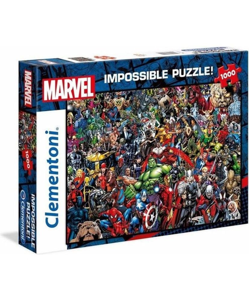 Puzzle Imposible 1000 piezas Marvel - Clementoni Puzzle Imposible 1000 piezas Marvel - Clementoni