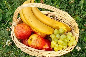 Cesta de frutas