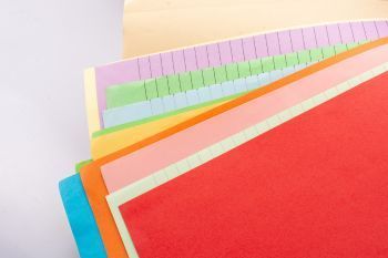 Colored plain paper