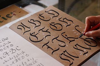 Cuadernos de caligrafía