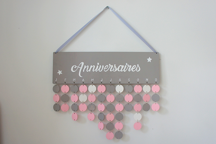 Diy Calendrier Des Anniversaires